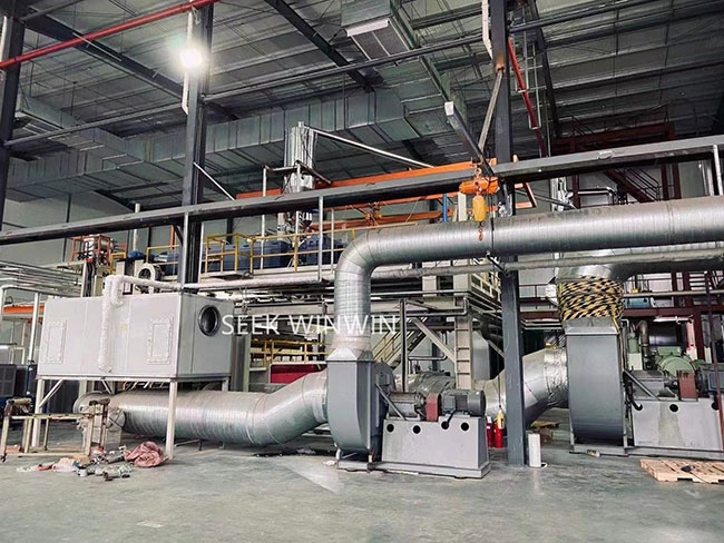 What is Polyester (PET) spunbond non woven machine?